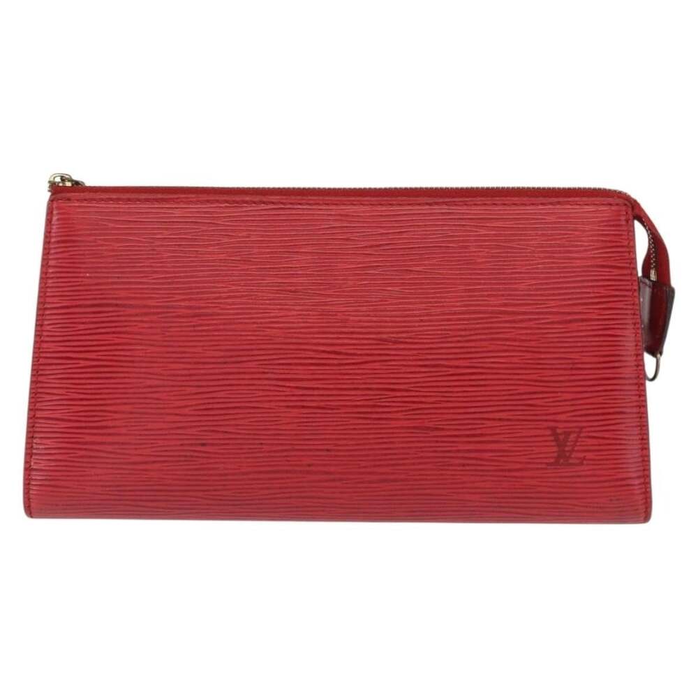 Louis Vuitton Epi Pochette Accessoires Pouch Red